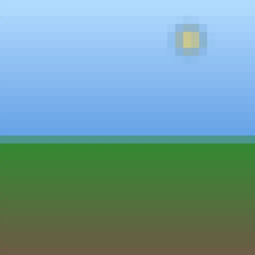 風景写真 拡大前（低解像度）